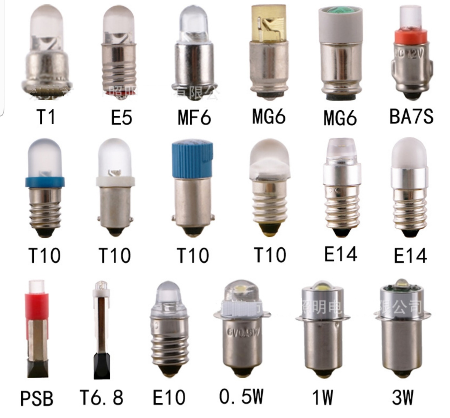 Miniature LED Bulb, Mini led bulb, dash light bulbs