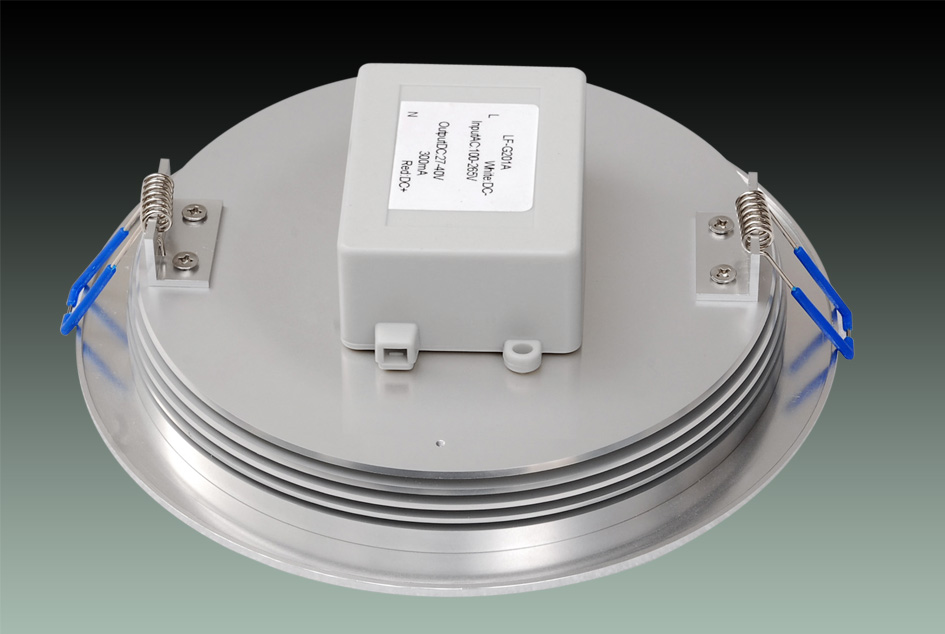 (image for) LED downlight 12 Watts with Aluminum Fixture