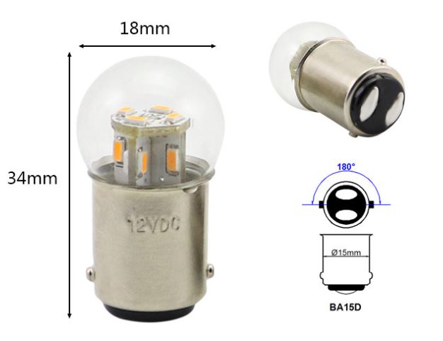 (image for) G6 LED Miniature Lamps, replacement instrument cluster bulb of #1251, #1224, #623, #624, #303, #64, 67, #81, #89, #90, PHILIPS 631 LongerLife Miniature Bulb, R5w Standard Halogen bulb