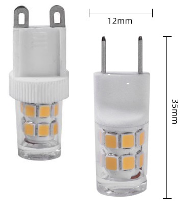 (image for) SCR phase dmmable G8 LED bulb G9 LED bulb 2W Equivalent to G8 Halogen Bulb 15W, T4 JC Bi-Pin