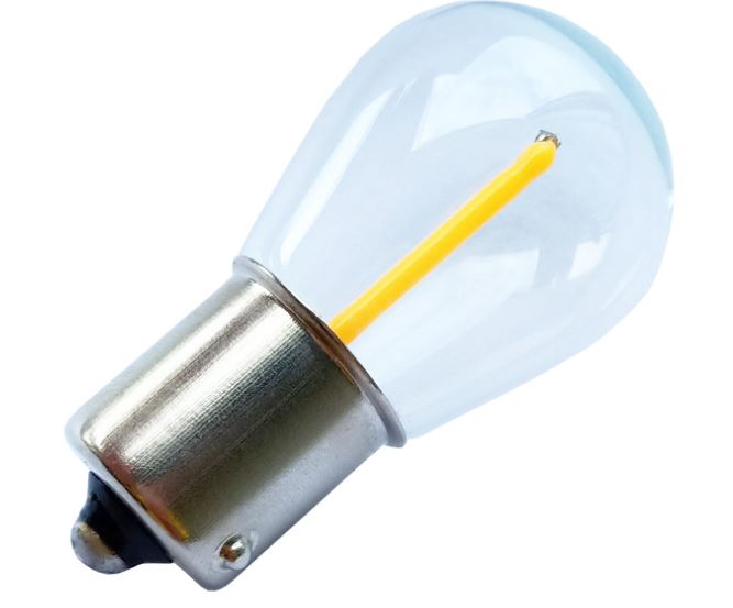 (image for) S25 1W LED bulb BA15S BA15D BAY15D for car braker, boat 12V 24V 48V battery charging light system